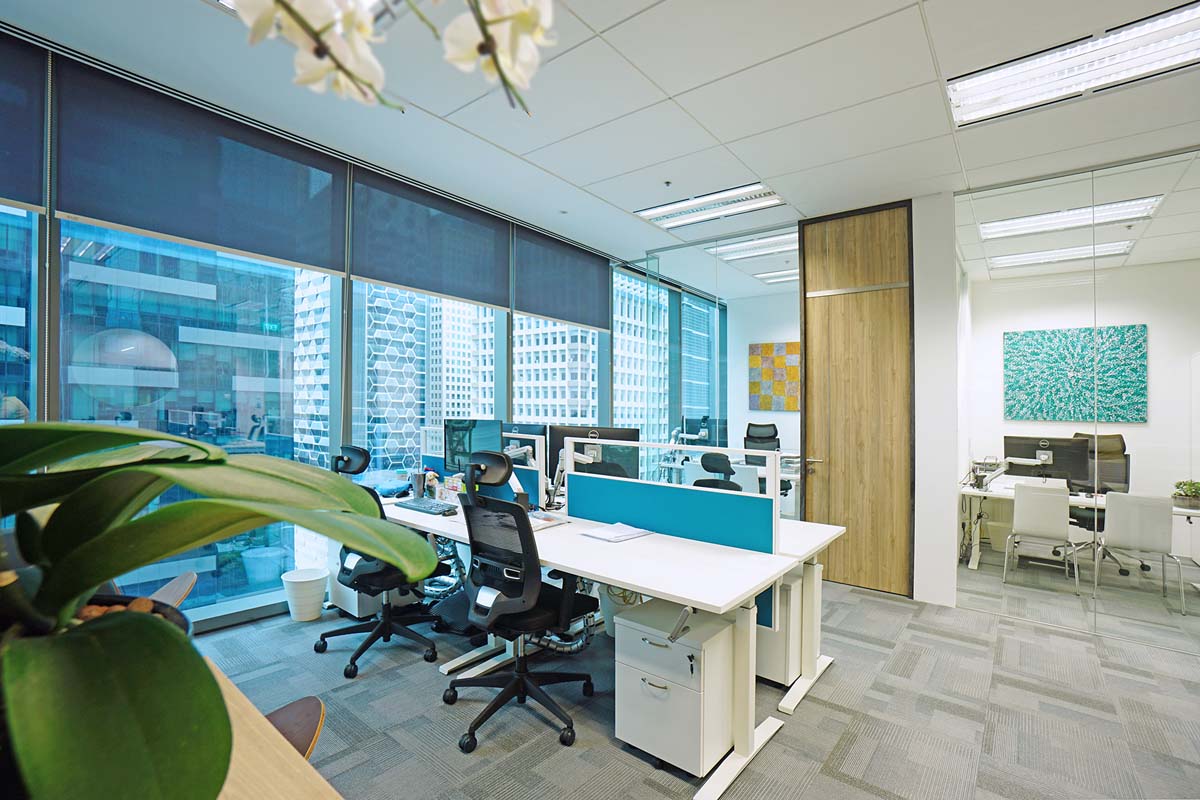 office interior design singapore